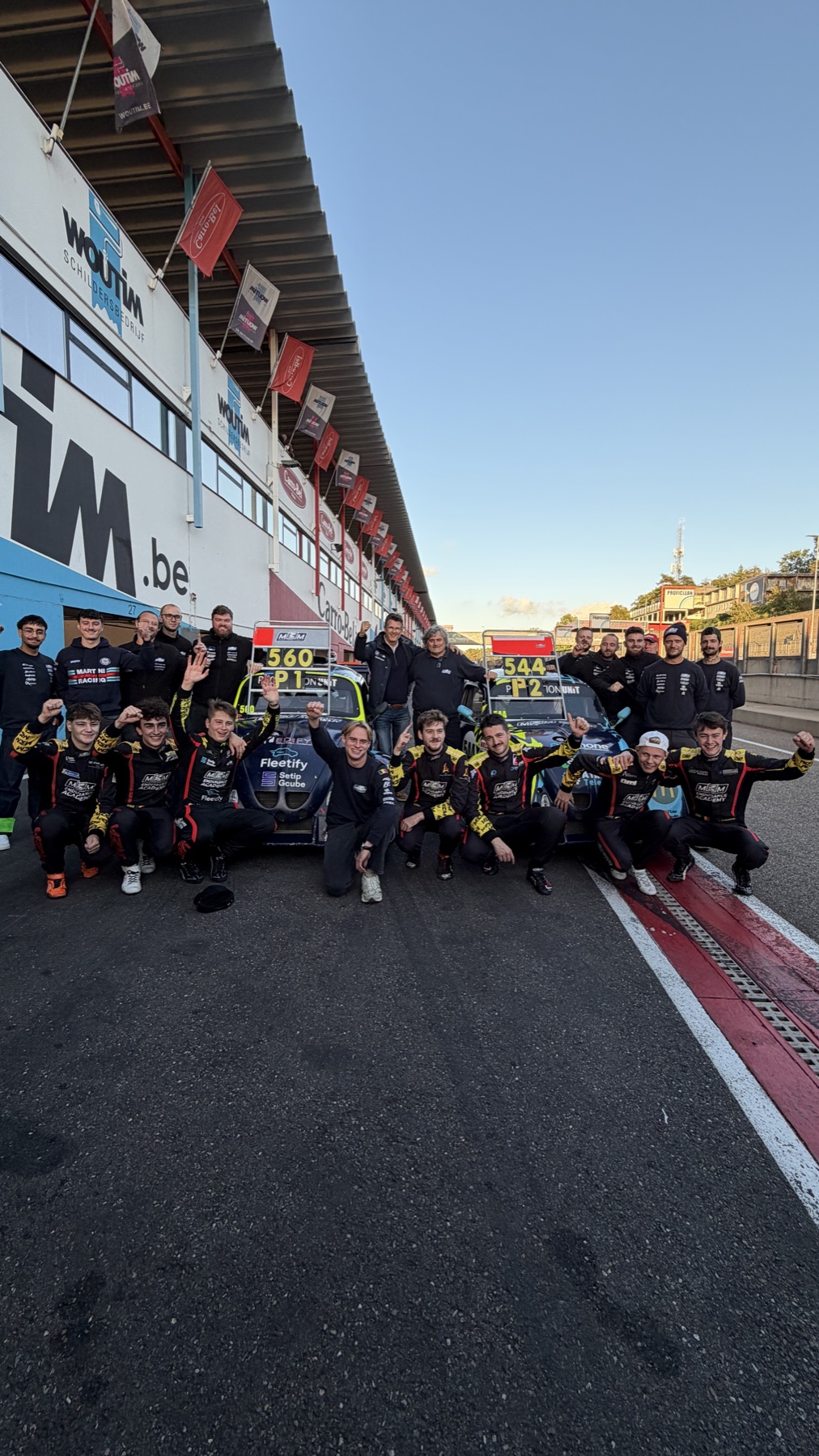 M3M Endurance Academy team — championship 1-2
