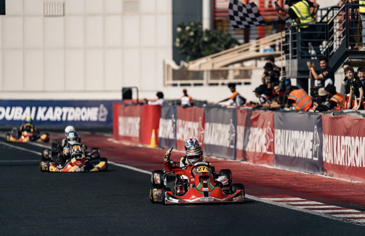Dubai Kartdrome — Checkered flag