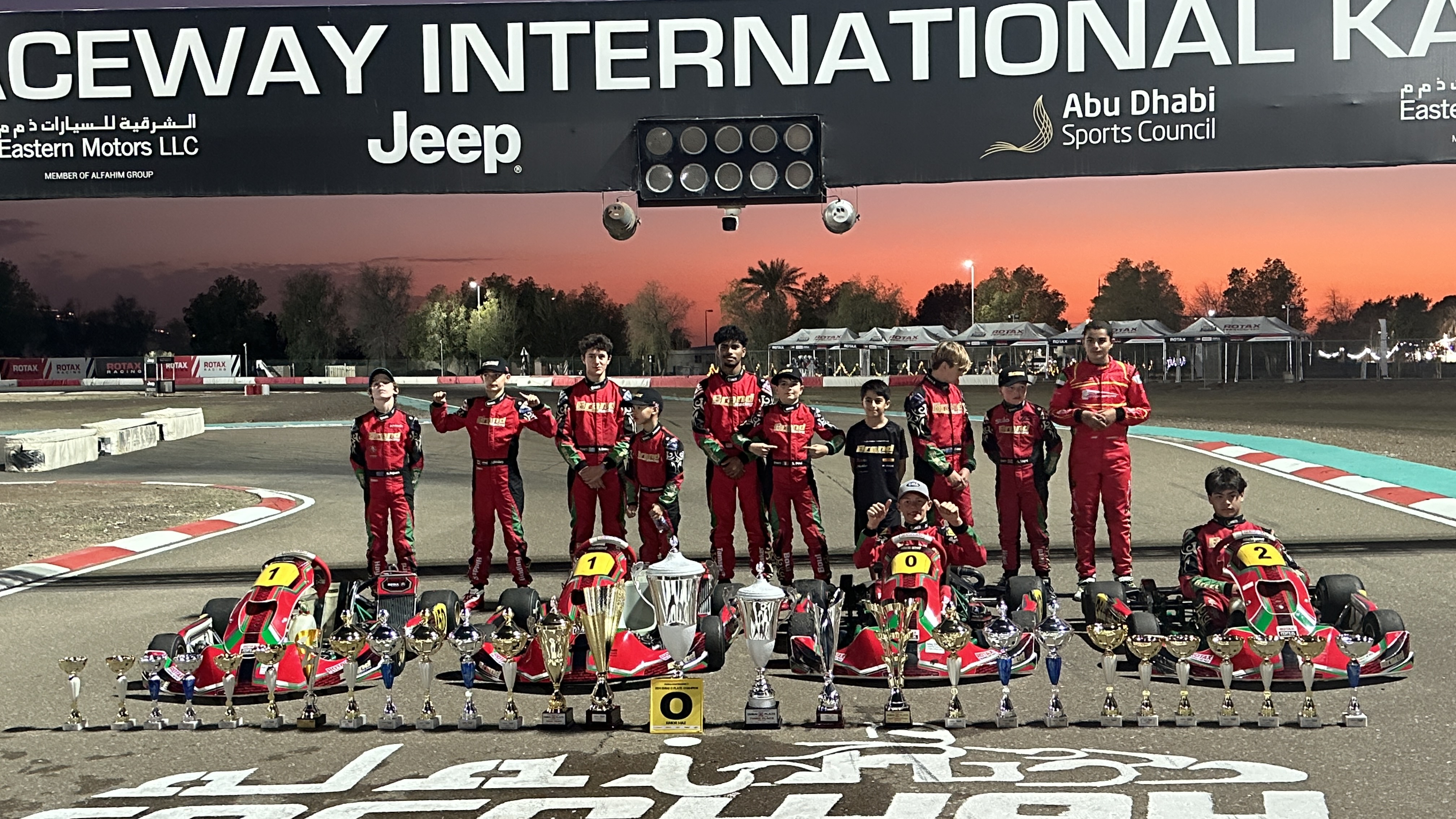 Karting action