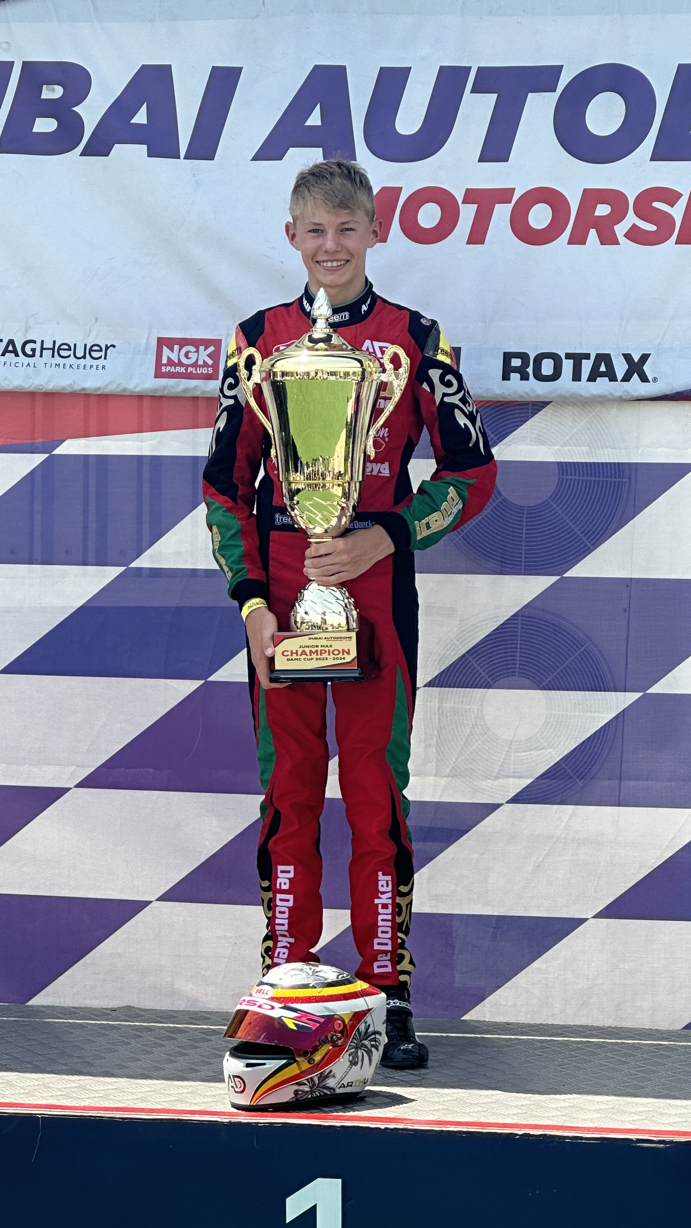 Karting on grid